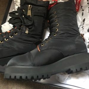 Dolls kill poster grl flight boots